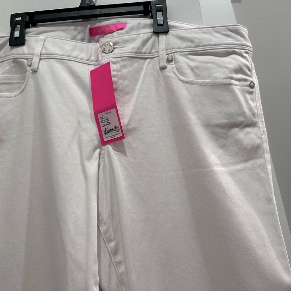 Lilly Pulitzer Off-White Skinny Jeans